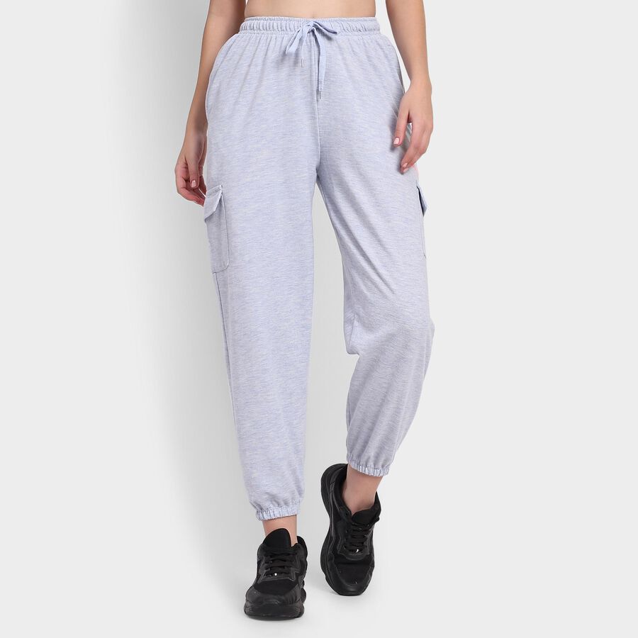 Ladies' Track Pants, Melange Blue, large image number null