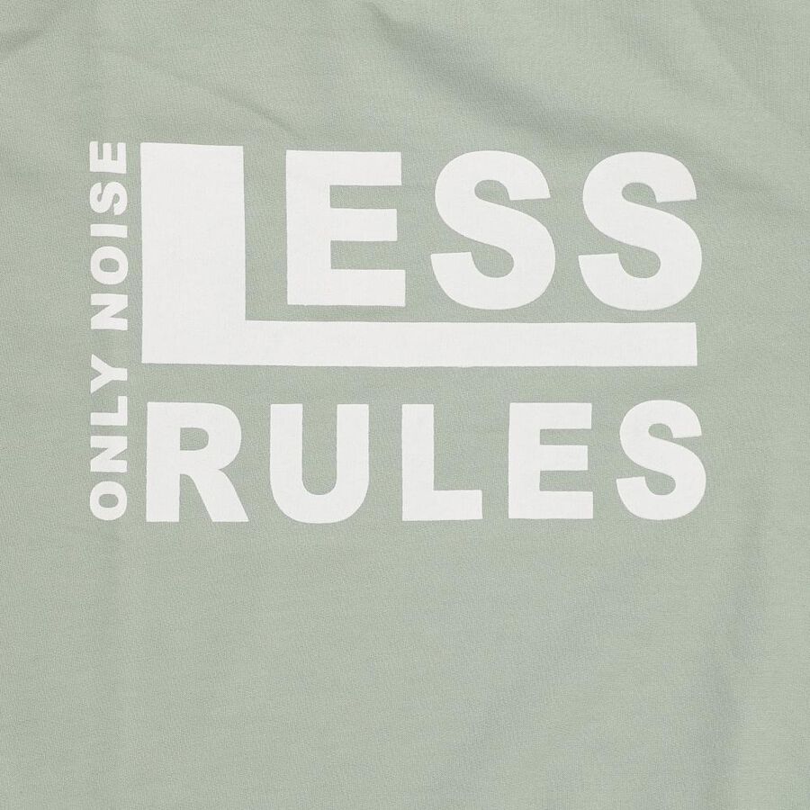 Boys Light Sage Green Crew Neck Casual Sweatshirt, हल्का हरा, large image number null