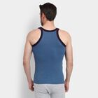 Men's 100% Cotton Gym T-Shirt , Dark Blue, small