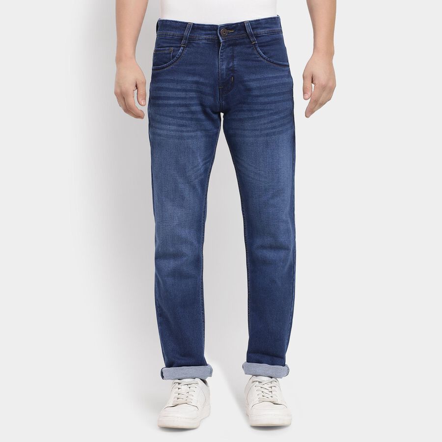Men's Jeans , Dark Blue, large image number null