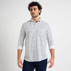 Men's 100% Cotton Casual Shirt , Light Blue, small image number null