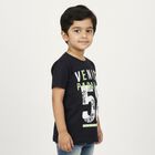 Boys' Half Sleeves T-Shirt, Navy Blue, small image number null