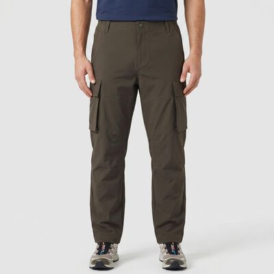 Men's Dark Grey Slim Fit Cargo Trousers