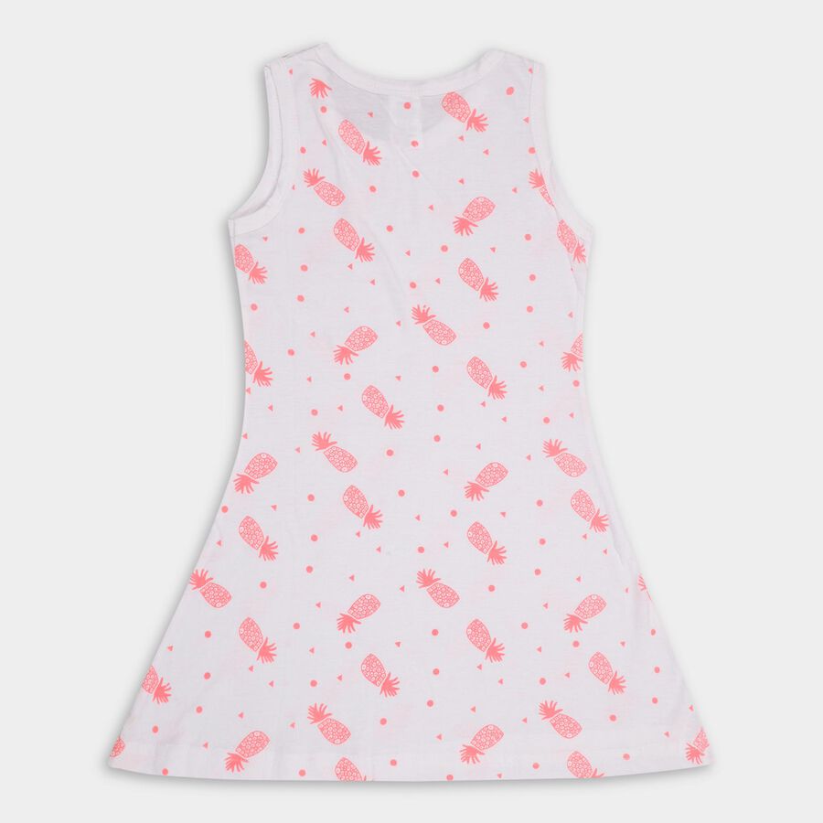 Girls' Frock , ऑफ व्हाइट, large image number null