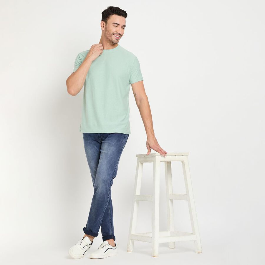 Men's Slim Fit Jeans, Dark Grey, large image number null