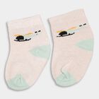 Infant's Socks (Pack of 3), Light Blue, small