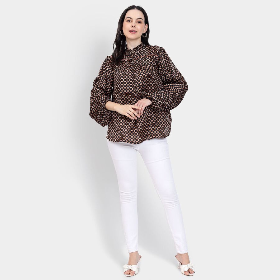 Ladies' Top, काला, large image number null