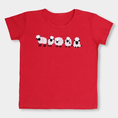 Girls' 100% Cotton T-Shirt