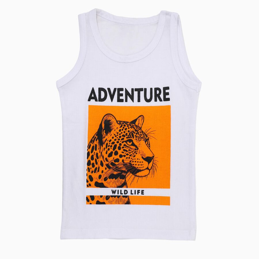 Boys' T-Shirt, White, large image number null