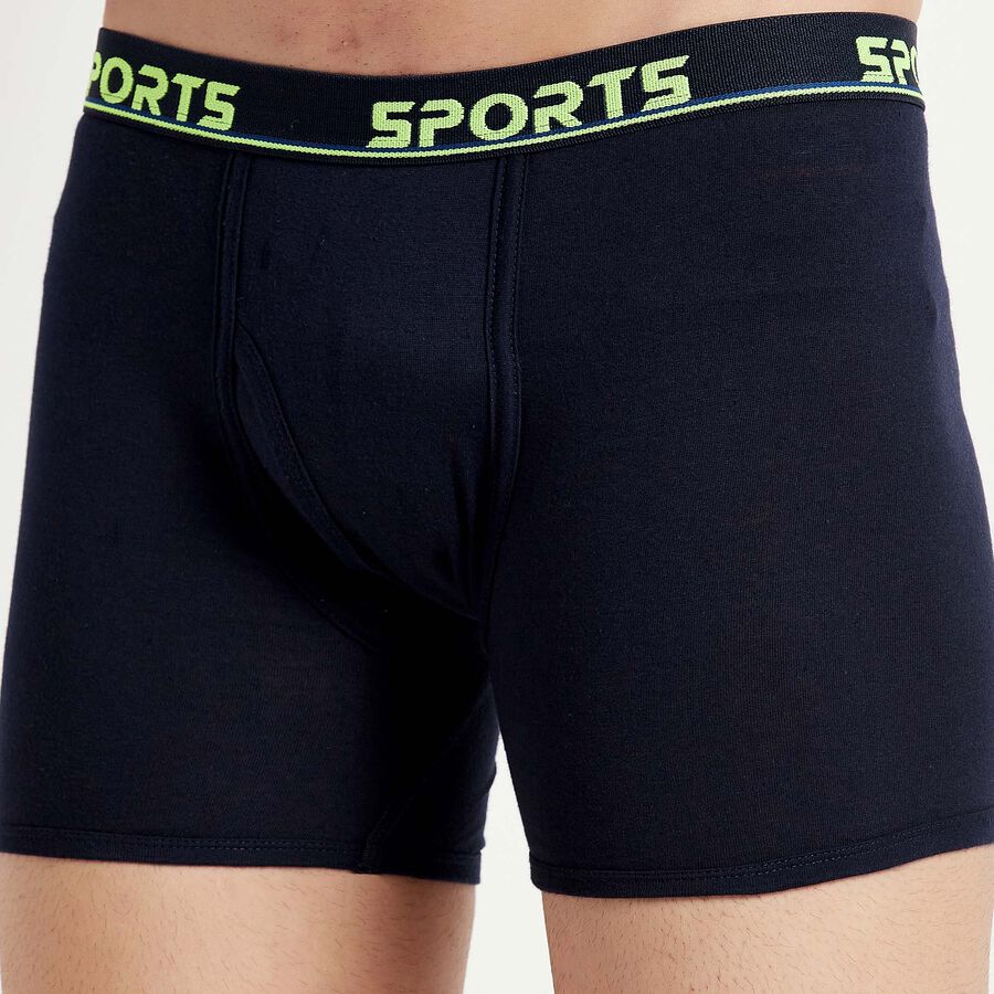 Cotton Solid Trunk, Navy Blue, large image number null