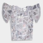 Girls' T-Shirt, Light Grey, small image number null