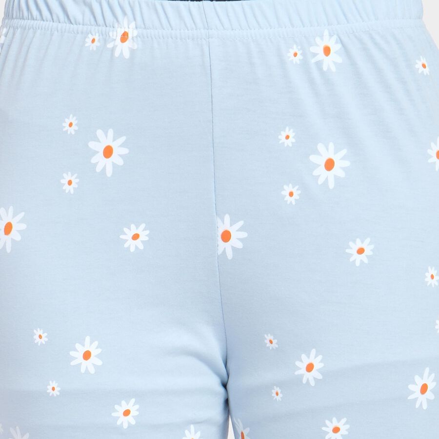 Ladies' Night Suit , Light Blue, large
