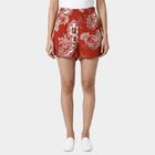 Women's Rust Regular Fit Casual Shorts, रस्ट, small