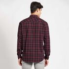 Checks Casual Shirt, Maroon, small image number null