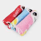 Women's Multicolour Bunny Print Pack of 3 Handkerchief, चुनिंदा, small