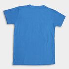 Boys' Half Sleeves T-Shirt , रॉयल ब्लू, small image number null
