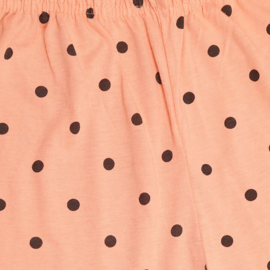 Girls' Pyjamas, Peach, large image number null