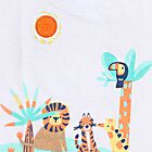 Infants' Light Green Cotton Round Neck Cartoon Printed Baba Suit, Light Green, small image number null