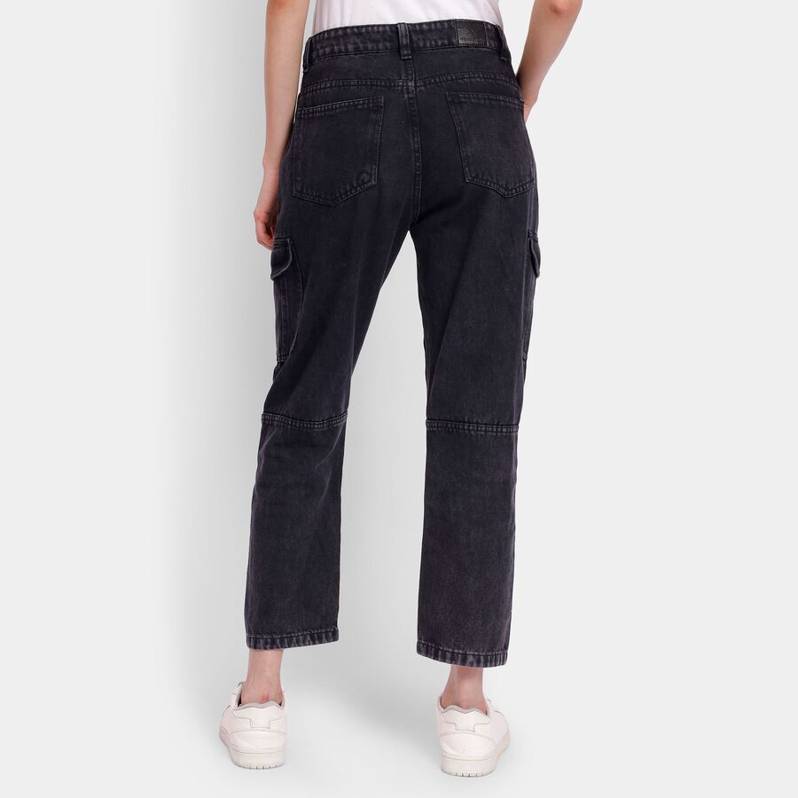 Ladies' Jeans, Black, large image number null