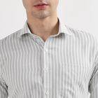 Men's Formal Shirt, Light Green, small image number null