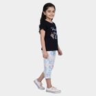 Girls Navy Blue Casual Upper And Bottom Set, नेवी ब्लू, small