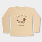 Girls' Top , Beige, small image number null