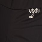 Girls' Trousers, Black, small image number null