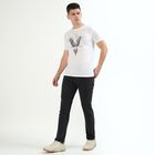 Men's Jet Black Slim Fit Jeans, गहरा ग्रे, small image number null