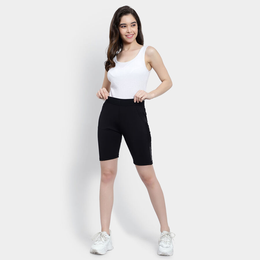 Solid Shorts, काला, large image number null