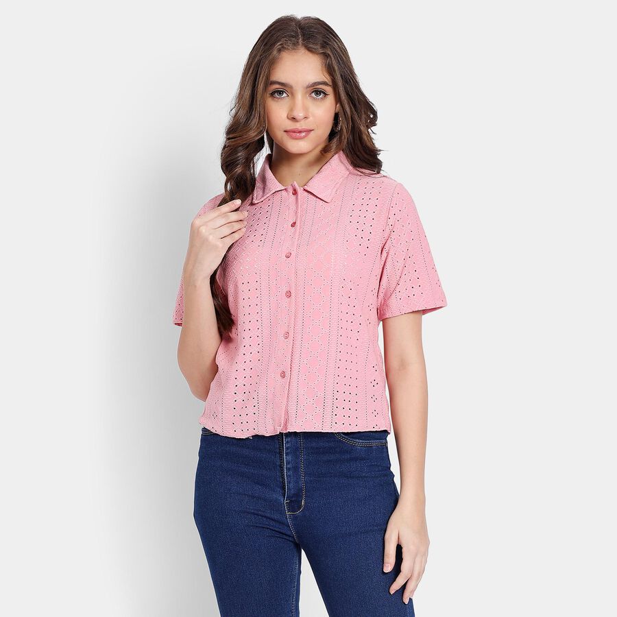 Ladies' Shirt, Purple, large image number null