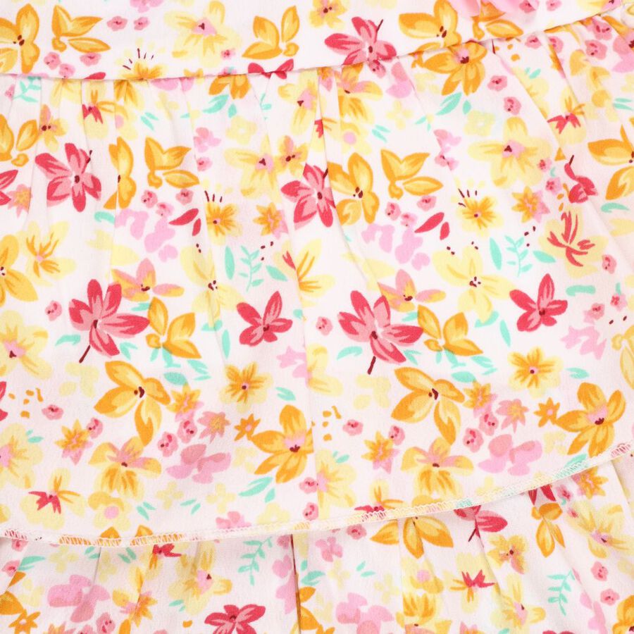 Girls' Capri Set, सफ़ेद, large image number null