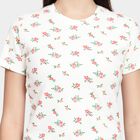 Ladies' Round Neck T-Shirt, White, small image number null