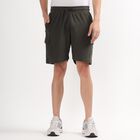 Men's Deep Olive Green Regular Fit Cargo Bermuda Shorts, Dark Green, small image number null