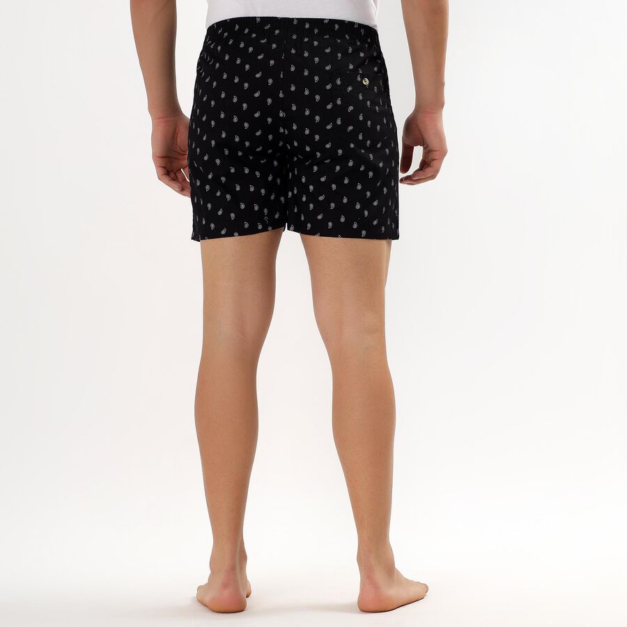 Men's 100% Cotton Boxers , Black, large image number null