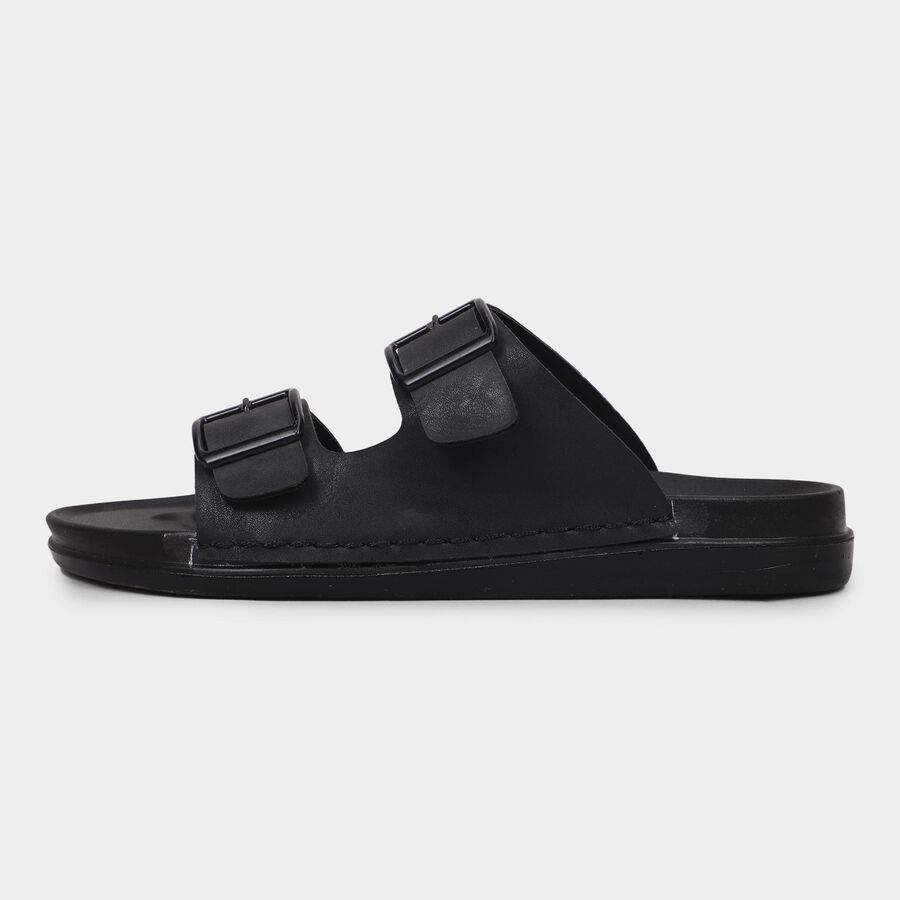 Men's Sandal, काला, large image number null