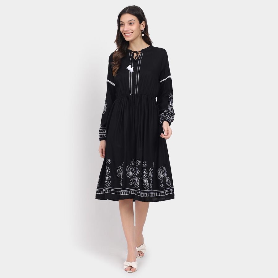 Ladies' Dress , Black, large image number null