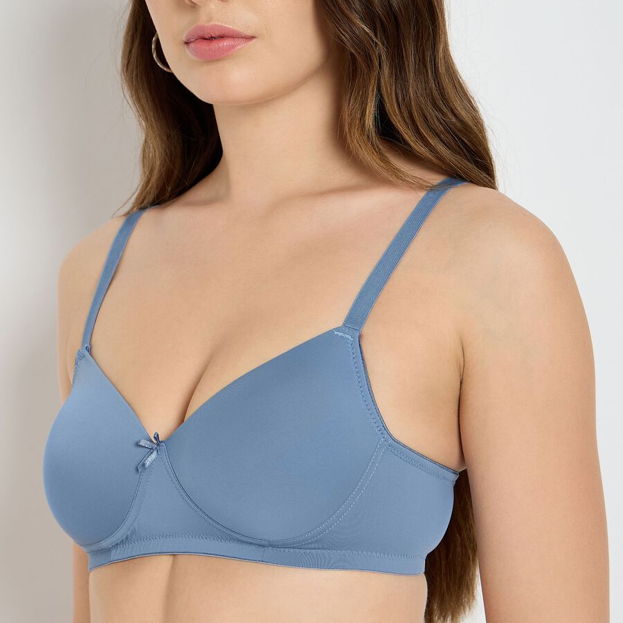 Ladies' Bra , Mid Blue, large image number null