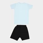 Boys Cotton Baba Suit, Light Blue, small image number null