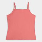 Girls' 100% Cotton Vest (Pack of 2), Pink, small image number null
