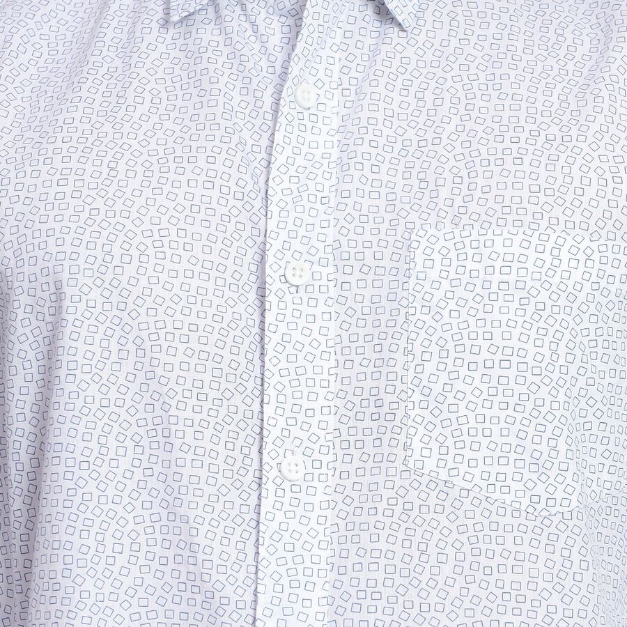 Men's 100% Cotton Casual Shirt, ऑफ व्हाइट, large image number null