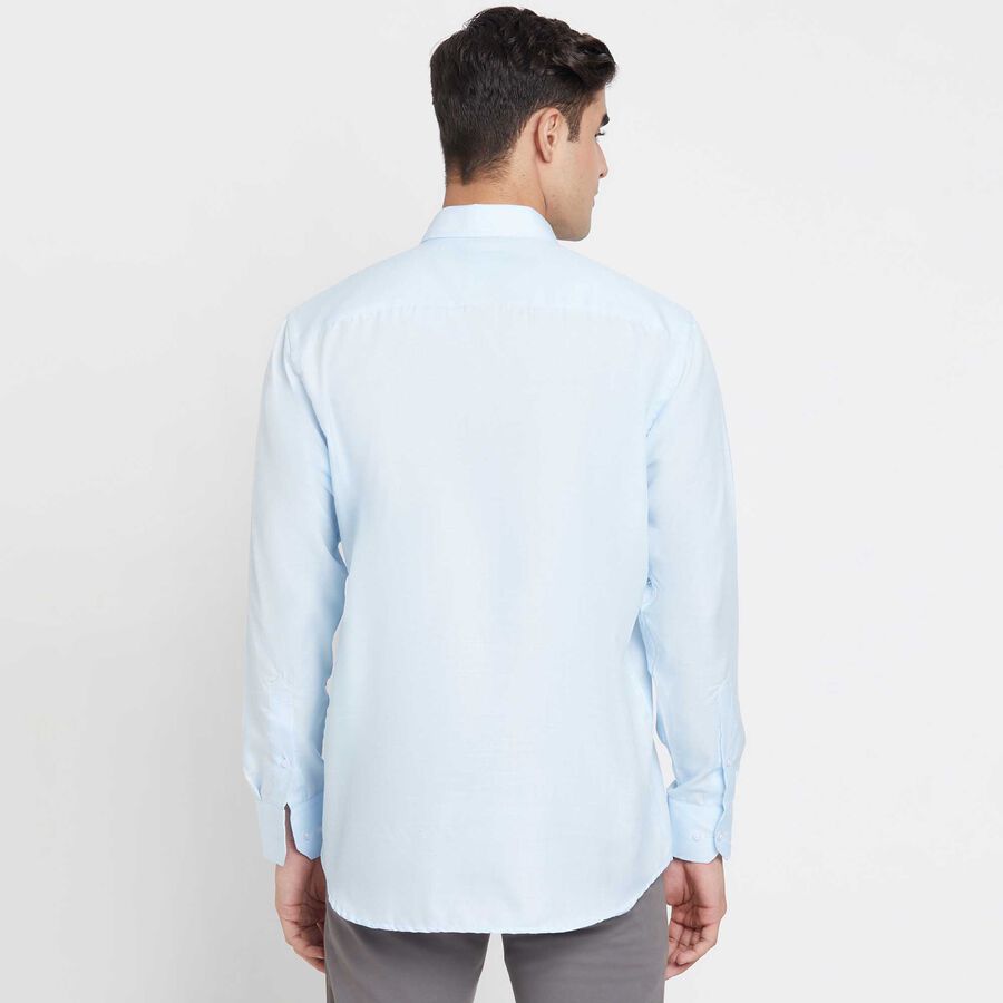 Solid Formal Shirt, Light Blue, large image number null