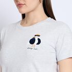 Ladies'  Crop  Top, हल्का ग्रे, small image number null
