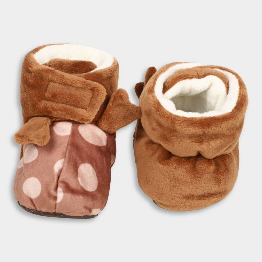 Infants' Bootie, Brown, large image number null