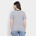 Round Neck T-Shirt, काला, small image number null