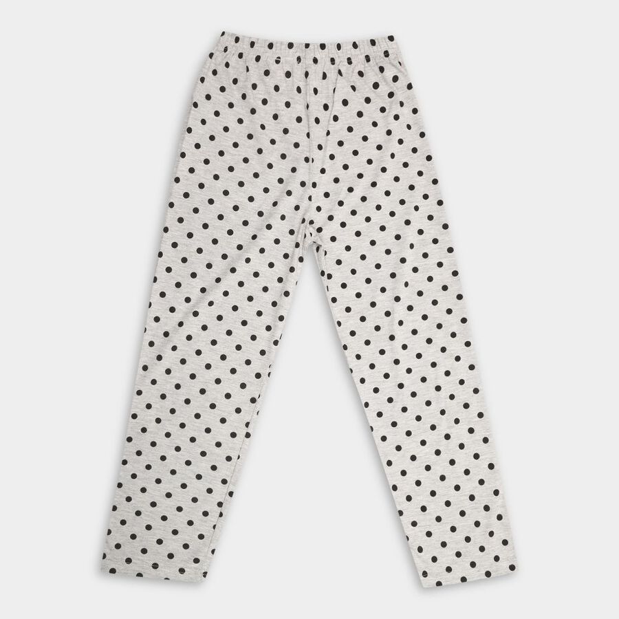 Girls' Pyjamas, मिश्रित हल्का ग्रे, large image number null