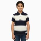 Boys' Half Sleeves T-Shirt, नेवी ब्लू, small image number null