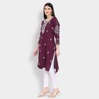 Ladies' Kurta, Wine, small image number null
