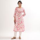 Ladies' 100% Cotton Kurta , Pink, small image number null