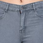 Ladies' Jeans, गहरा ग्रे, small image number null