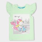 Girls' 100% Cotton T-Shirt , Light Green, small image number null
